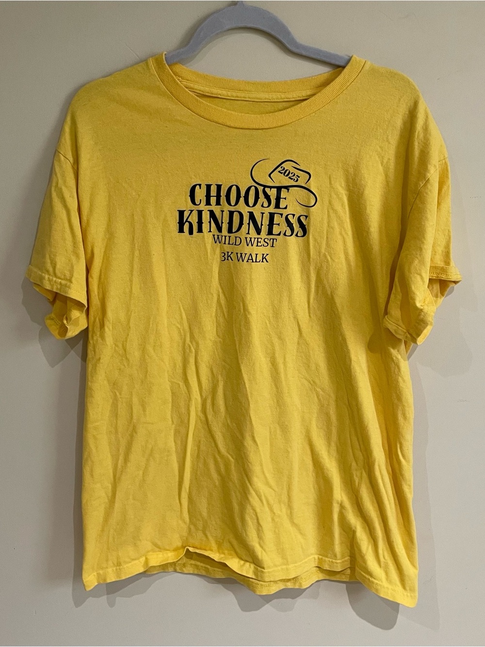 ⭐️Choose Kindness Yellow Short Sleeve Tee - Casual Crewneck⭐️
